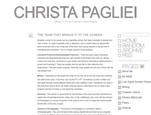 Tablet Screenshot of christapagliei.com